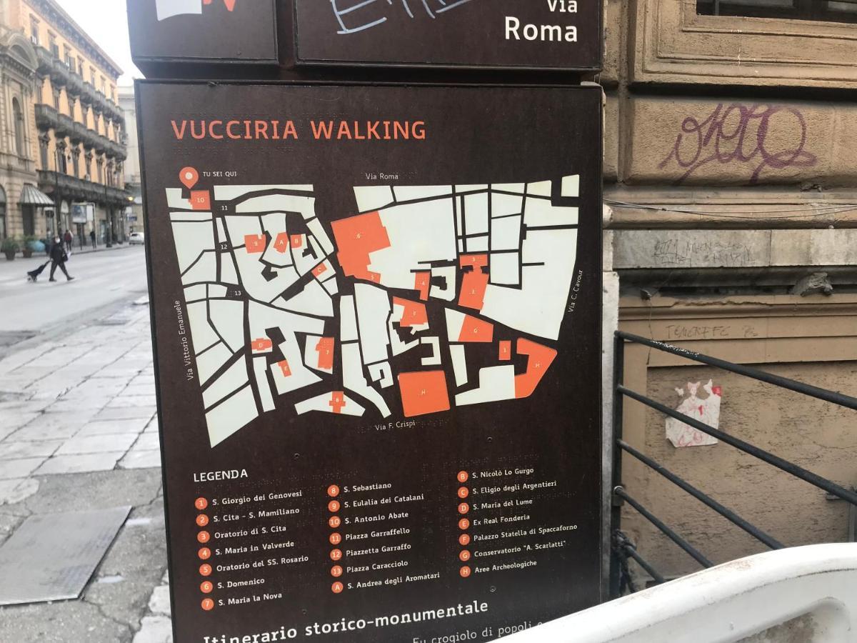 Ciuriciuriapartment Palermo Eksteriør bilde